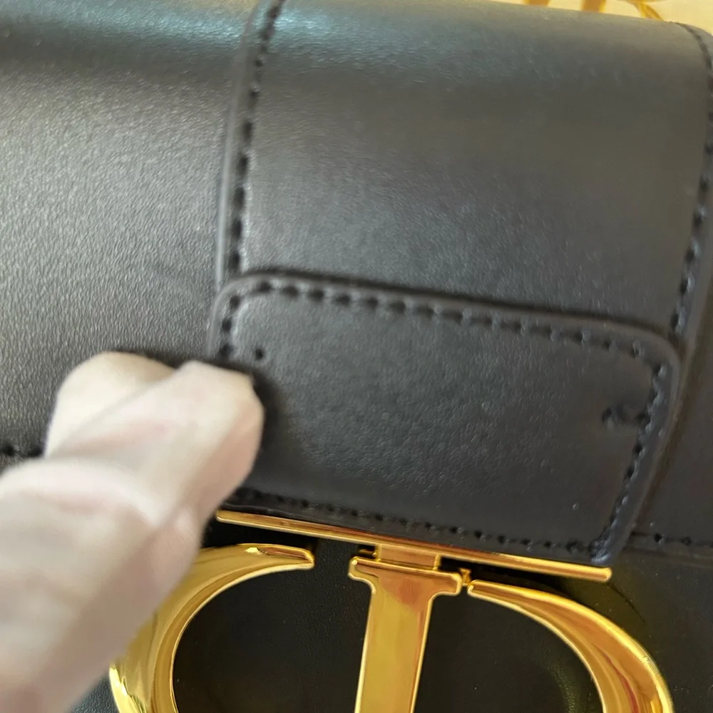 Dior Black Wallet with Gold Hardware - Picture 2 of 12